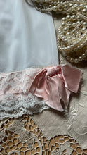 Load image into Gallery viewer, Sweet 1950’s vintage White Nylon and Lace Granny Panties
