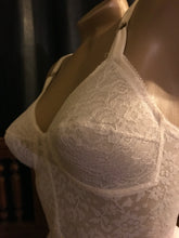 Load image into Gallery viewer, New with tags White Lace Foundation Girdle by Rago
