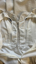 Load image into Gallery viewer, Restored 1970's vintage Perfect White Cotton and Calico Gunne Sax midi sundress
