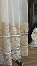 Load image into Gallery viewer, Beautiful 1970&#39;s vintage Ivory Cream Chiffon Nightgown by Intime of California
