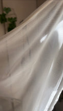 Load image into Gallery viewer, Femina of Paris New York 1950’s Vintage Embroidered Chiffon Peignoir Robe and Nightgown set
