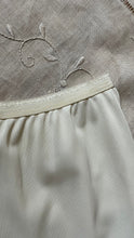 Load image into Gallery viewer, Pretty 1970’s vintage ivory nylon pajama Pants Bottoms
