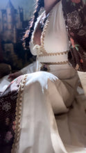 Load image into Gallery viewer, Gorgeous 1960’s Vintage Floral Lace Print Medieval Dress
