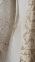 Load image into Gallery viewer, Incredible 1930’s Hand Stitched and Embroidered Silk Nightgown And Bed Jacket Trousseau Bridal Set
