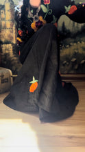 Load image into Gallery viewer, Stunning 1970’s Vintage Velvet Appliqué Dress from Pakistan
