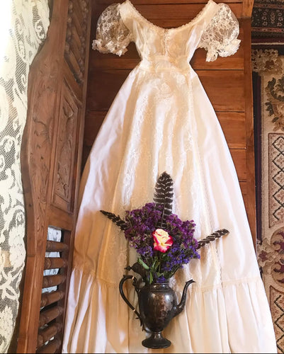 princess polly baby blue dress From '80s Chanel to '00s Margiela, Brides Increasingly Turn to Vintage Wedding  Dresses main image 0