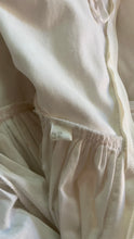 Load image into Gallery viewer, Fairytale 1980’s Vintage Dove White Silk Organza Bridal Gown by Laura Ashley
