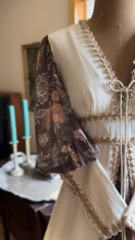 Load image into Gallery viewer, Gorgeous 1960’s Vintage Floral Lace Print Medieval Dress
