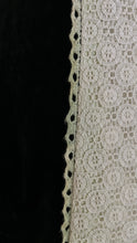 Load image into Gallery viewer, Medieval vibes 1970’s vintage Darkest Green Velveteen Candi Jones Dress
