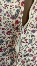 Load image into Gallery viewer, Prettiest 1970’s Vintage Ivory Floral and Lace Gunne Sax Dress
