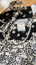 Load image into Gallery viewer, Unusual 1980’s Vintage Calico Double Layer Yoked Skirt by Jessica McClintock

