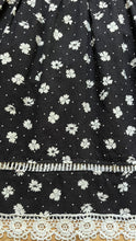 Load image into Gallery viewer, Unusual 1980’s Vintage Calico Double Layer Yoked Skirt by Jessica McClintock
