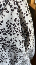 Load image into Gallery viewer, Unusual 1980’s Vintage Calico Double Layer Yoked Skirt by Jessica McClintock
