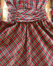 Load image into Gallery viewer, 1970’s vintage plaid blouse and skirt set by Candi of California
