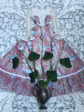 Load image into Gallery viewer, Authentic 1960’s Vintage Tropical Birds and Berries Print Black Label Gunne Sax Maxi Dress
