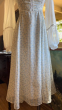 Load image into Gallery viewer, Darling Bluebells 1970’s Vintage Gunne Sax Midi Dress
