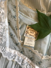 Load image into Gallery viewer, Authentic 1970’s vintage Pale Blue Crepe Gunne Sax dress
