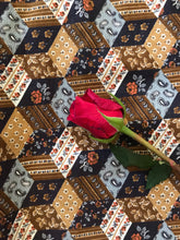 Load image into Gallery viewer, 1970’s vintage patchwork calico kimono dress by Young Innocent
