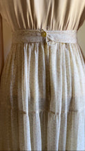 Load image into Gallery viewer, Authentic 1970’s vintage floral voile Gunne Sax midi skirt
