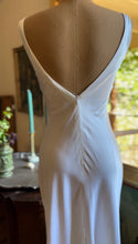 Load image into Gallery viewer, 1980’s Vintage Satin Mermaid Marilyn Dress by Steppin Out
