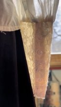 Load image into Gallery viewer, Authentic 1970’s Vintage Sheer Floral Voile Gunne Sax Blouse
