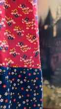 Load image into Gallery viewer, 1970’s Vintage Calico Kimono Sleeve Dress by Young Innocent
