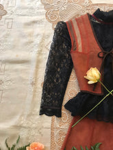 Load image into Gallery viewer, 1970’s vintage suede vest and skirt set
