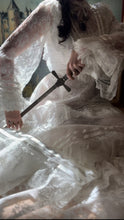 Load image into Gallery viewer, Breathtaking 1970’s Vintage White Lace Bridal Gown
