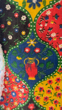 Load image into Gallery viewer, 1970’s Vintage Patchwork Print Calico Pinafore Dress by Levoy’s
