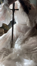 Load image into Gallery viewer, Breathtaking 1970’s Vintage White Lace Bridal Gown
