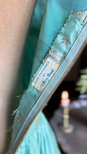 Load image into Gallery viewer, Incredible 1950&#39;s vintage handmade silk sari dress
