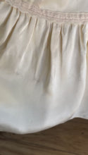 Load image into Gallery viewer, Authentic 1970’s Vintage Buttercream Liquid Satin Gunne Sax Maxi Dress
