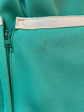 Load image into Gallery viewer, Sale~ Fabulous 1970&#39;s vintage teal and calico dress by JC Penney
