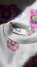 Load image into Gallery viewer, Authentic 1960’s Vintage Poppy Print Angel Sleeve Hostess Dress by Alfred Shaheen
