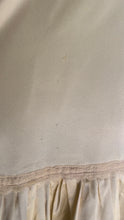 Load image into Gallery viewer, Authentic 1970’s Vintage Buttercream Liquid Satin Gunne Sax Maxi Dress
