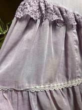 Load image into Gallery viewer, 1970&#39;s vintage Hand Dyed Purple Gunne Sax maxi dress
