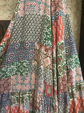 Load image into Gallery viewer, 1970’s Vintage Indian Block Print Maxi Skirt by Tattoo
