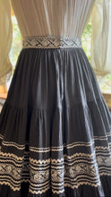 Load image into Gallery viewer, Authentic 1940’s Vintage Dove Grey Patio Skirt by Porters Frontier Fashions
