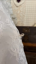 Load image into Gallery viewer, Breathtaking 1970’s Vintage White Lace Bridal Gown
