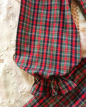 Load image into Gallery viewer, 1970’s vintage plaid blouse and skirt set by Candi of California
