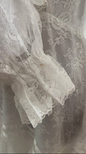 Load image into Gallery viewer, Breathtaking 1970’s Vintage White Lace Bridal Gown
