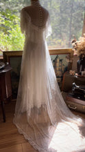 Load image into Gallery viewer, Fairytale Lace Wedding Gown with removable Cathedral Train
