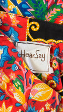 Load image into Gallery viewer, 1970’s Vintage Black Floral Print Halter Sundress by Hearsay
