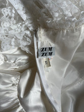 Load image into Gallery viewer, 1980’s Vintage White Satin Gown by Zum Zum

