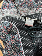 Load image into Gallery viewer, Authentic 1970’s Vintage Garden Floral Calico Gunne Sax Maxi Sundress
