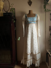 Load image into Gallery viewer, Beautiful Medieval 1960&#39;s vintage black label Gunne Sax Dress
