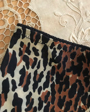Load image into Gallery viewer, Deadstock 1960&#39;s vintage leopard print long leg panty girdle from Vanity Fair
