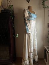 Load image into Gallery viewer, Beautiful Medieval 1960&#39;s vintage black label Gunne Sax Dress
