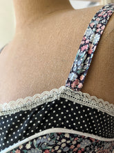 Load image into Gallery viewer, Authentic 1970’s Vintage Garden Floral Calico Gunne Sax Maxi Sundress
