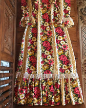 Load image into Gallery viewer, Authentic 1960’s vintage wallpaper print dress by Lorrie Deb of San Francisco
